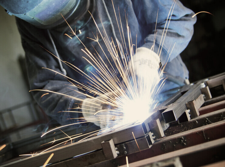 Production of metal structures