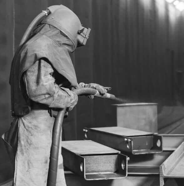 sandblasting