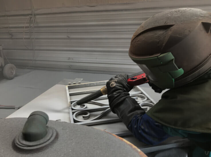 Sandblasting